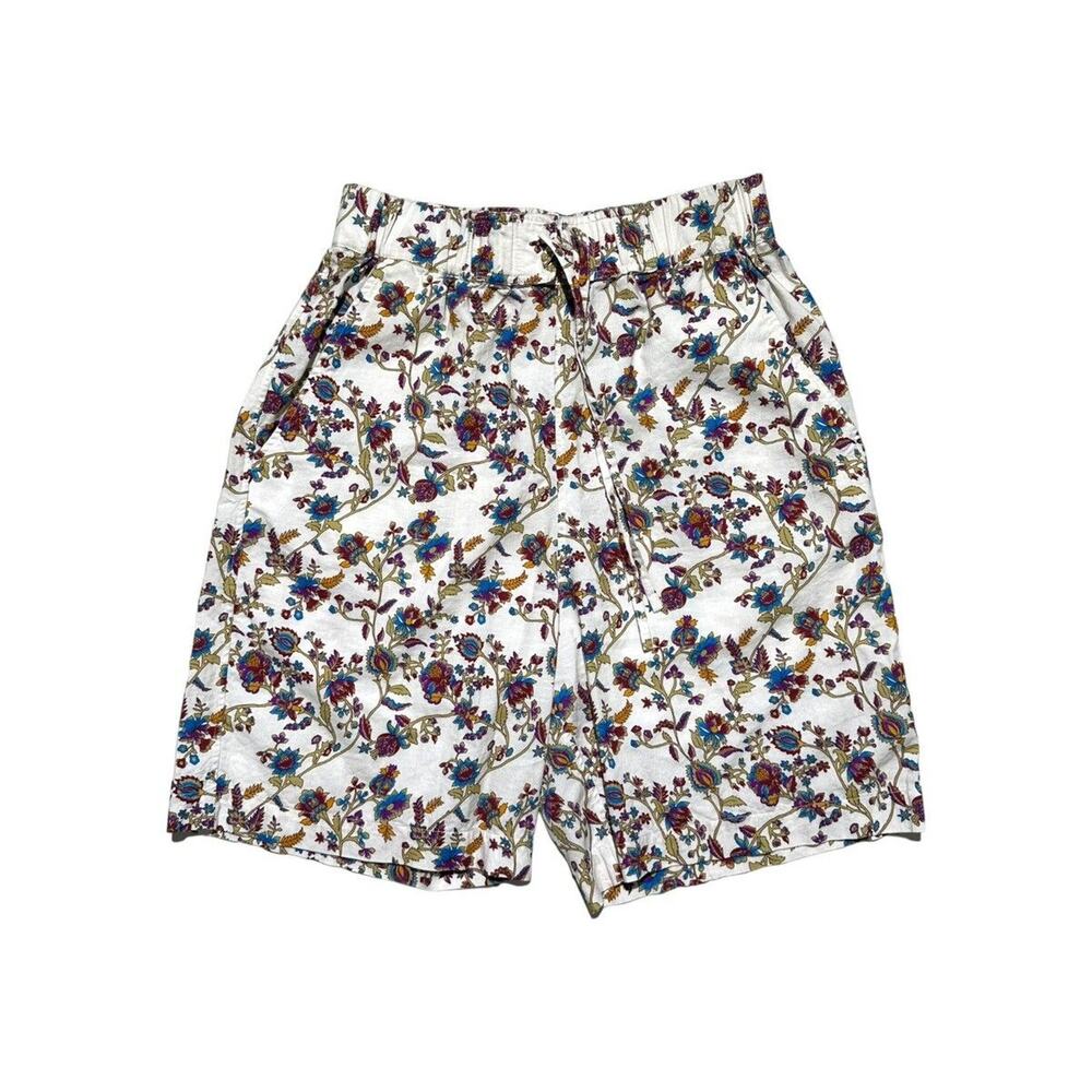 Isabel Marant Adjustable waist floral shorts
